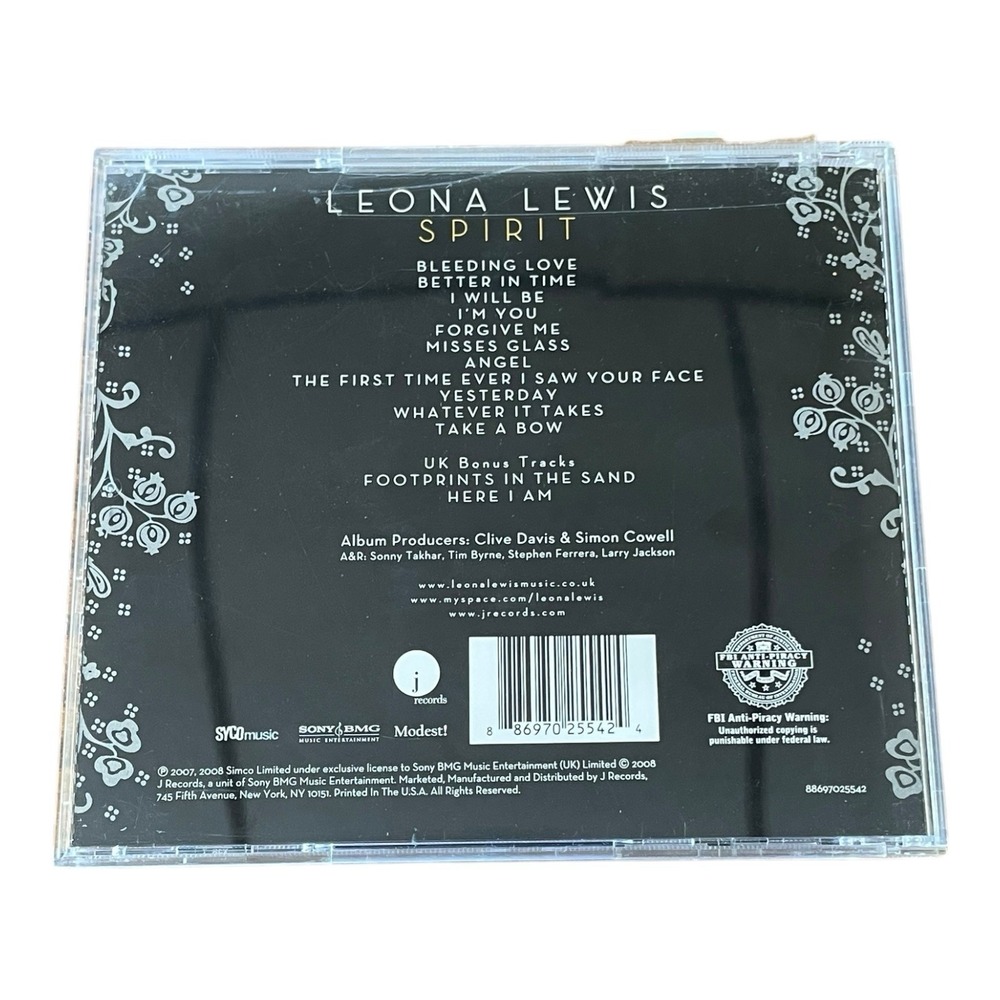 Leona‎ Lewis Spirit CD - Picture 2 of 4